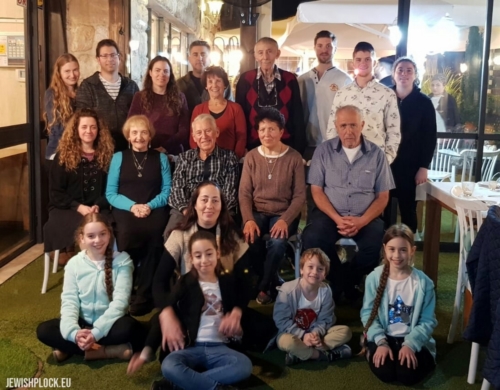 A reunion in Israel, 2019, of descendants of Mortka Koryto (from Israel), Ruchla Koryto (from Israel), with descendants of Etka Koryto (from the USA)